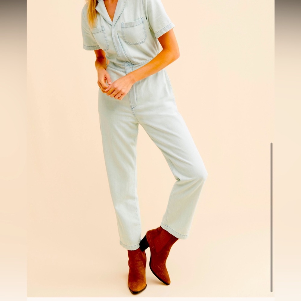 Boyish Jesse denim coveralls overalls xxs